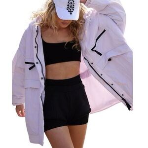 NEW FP movement free people Billie Boxy Lightweight Insulated Jacket Rose Wash